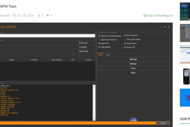 GD Mtk  unlock tool