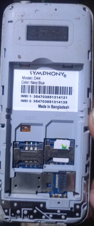 Symphony D23 Flash File