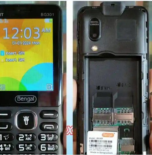 Bengal BG301 MT Flash File MT6261 (Firmware)